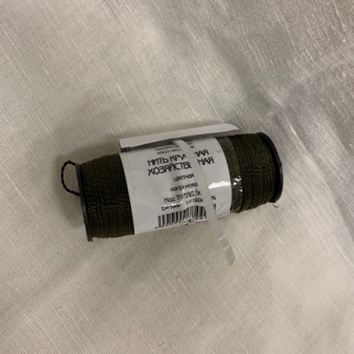 Нить хоз. крученая черная L=100m D=1 mm, уп.100шт