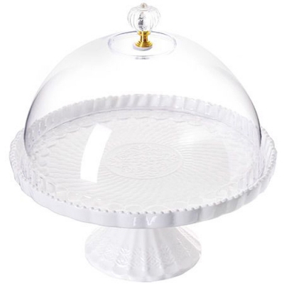 28489 Тортовница 23 см с крышкой на ножке LR (х8) "MAYER & BOCH"