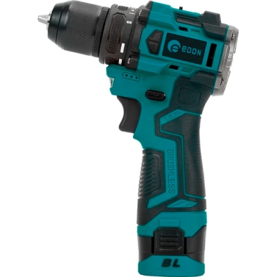 Акк. Дрель (шуруповерт) бесщеточная Edon AD-16CBL (16В., 30Н.м.) 28006