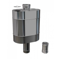 Бак "Таймыр" 73л эллиптический на трубе Ф115 (AISI 201/1.0) (f0723) Бак "Таймыр" 73л эллиптический на трубе Ф115 (AISI 201/1.0) (f0723)