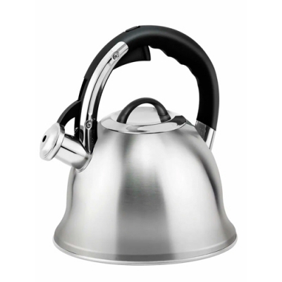 Чайник из нержавеющей стали со свистком "Престиж" 3 литра в цветной коробке арт.MFK21173
