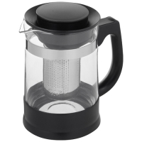 Чайник заварочный, Vittoria, объём: 950 мл с пласт ручкой/крышкой, фильтр из нерж стали арт.910141