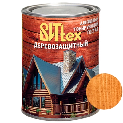Деревозащитный состав ВИТЭКС color дуб 0,7 кг. ВИТtex