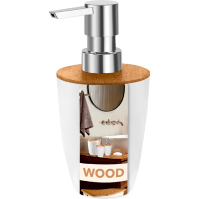 Дозатор для жидкого мыла Keeplex Wood KL5007