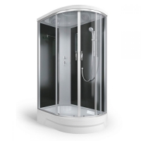 Душевая кабина ERLIT ER351226L-C2-RUS 1200*800*2260 тонированное стекло, средний поддон, Россия Душевая кабина ERLIT ER351226L-C2-RUS 1200*800*2260 тонированное стекло, средний поддон, Россия