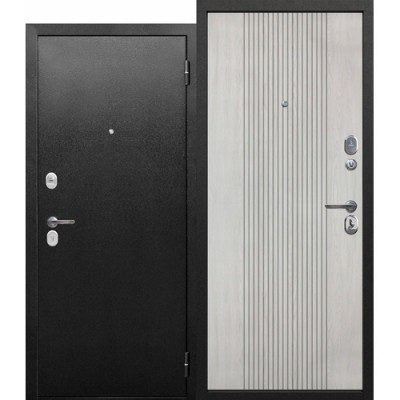 Дверь мет. NOVA Серебро Белый ясень 860 левая (Россия) г.Йошкар-ОлаХ