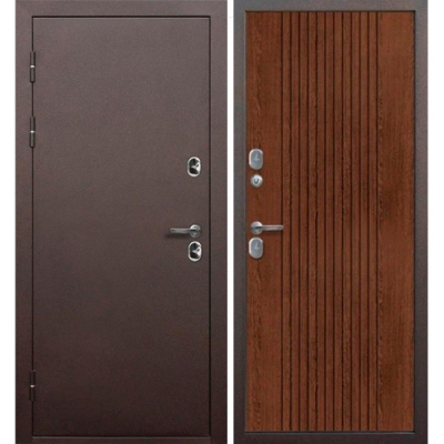 Дверь металлическая климатическая Ferroni Isoterma 11 см Медный антик Орех Темный NEW 860 левая Дверь металлическая климатическая Ferroni Isoterma 11 см Медный антик Орех Темный NEW 860 левая