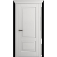 Дверное полотно Каскад-2 800 эмаль белая гладкая глухое