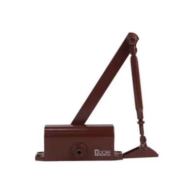 Дверной доводчик DORF L-8222 45 кг. коричневый