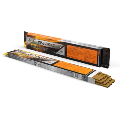 Электроды МР-3 МЭЗ d=2,5 ЛЮКС (2,5кг ВАКУУМ) 9466-75 ГОСТ