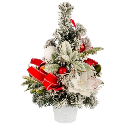 Елка декорированная Волшебная страна Нарядная, ПВХ, размер: 40 см 110201