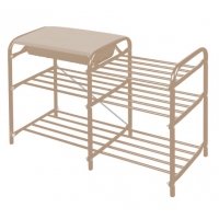 Этажерка "Люкс" с ящиком (ЭТЛ5-1/БЖ слоновая кость/бежевый металлик) Этажерка "Люкс" с ящиком (ЭТЛ5-1/БЖ слоновая кость/бежевый металлик)