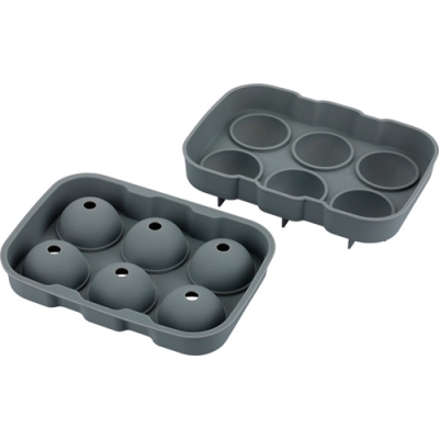 Форма для льда, 6 шариков 18х13х4,5см Linea SILICONE арт.79-029 (REGENT)