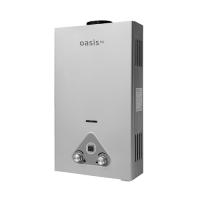 Газовая колонка Oasis Eco 24 кВт серебро (D) дисплей