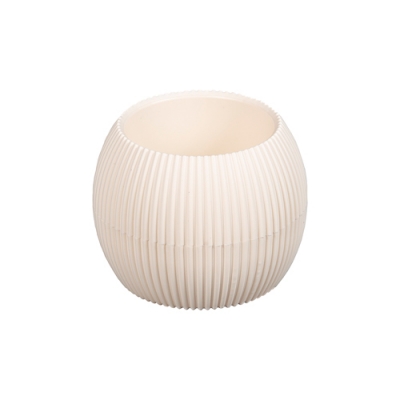 Горшок цветочный Агава Ар-Пласт круглый 1л слоновая кость арт.А274 Горшок цветочный Агава Ар-Пласт круглый 1л слоновая кость арт.А274