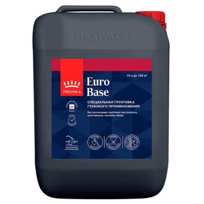 Грунтовка Euro Base Tikkivala 10 л