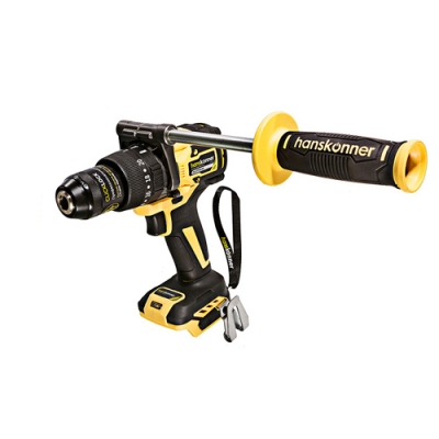 HCD18165BL Дрель акк б/щ удар Hanskonner PLATINUM, 18В, 1BatterySystem, 165Нм,13мм,без АКБ и ЗУ