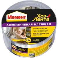 ХозЛента Момент алюминиевая 25 м 1690068