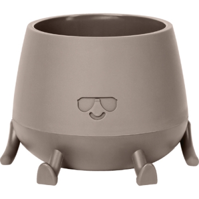 Кашпо "Мистер Крутой" (0,6л) Цв. Пралине (Арт. КШ-1853)