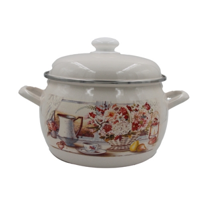 Кастрюля 3.5л С-4213АП2/4Жм "Летний этюд" (г.Лысьва)