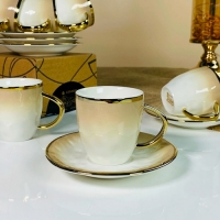 Кофейный набор 12пр. 110мл TORONTO CREAM в под.уп.(х12)Фарфор арт.122-115 Кофейный набор 12пр. 110мл TORONTO CREAM в под.уп.(х12)Фарфор арт.122-115