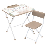 Комплект детской мебели Nika Никки Познайка (КУ1/П