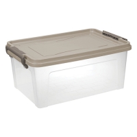 Контейнер для хранения прямоугольный 25л 484х320х240мм Прозрачный М2867