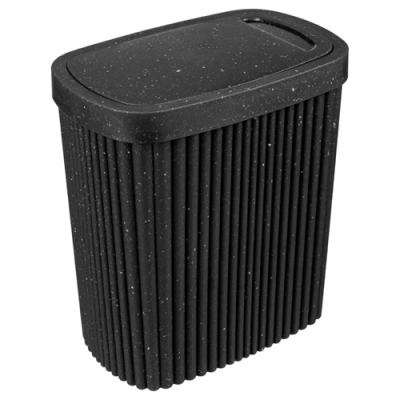 Контейнер для мусора 5,9 л Econova Velvet 225х140х253мм Черный гранит 435204350