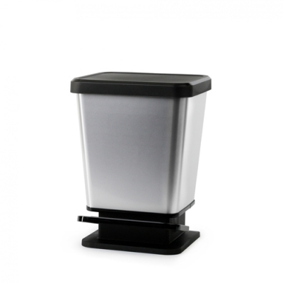 Контейнер для мусора "Металл" 20л (с педалью) (уп.2) М8556 г.Октябрьский Контейнер для мусора "Металл" 20л (с педалью) (уп.2) М8556 г.Октябрьский