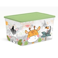 Коробка Giraffix Полимербыт 16л 370х260х207мм С71750