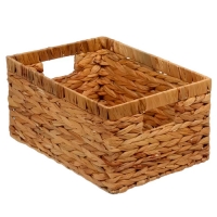 Корзина 34х24х17 см, прямоугольная, плетеная, бамбук, Y4-9637 (503114)