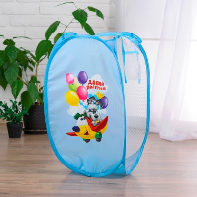 Корзина для хранения "Давай полетаем!" с термопринтом 2595308