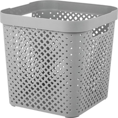 Корзина для хранения Plast Team STOCKHOLM 20л серый шторм PT5020