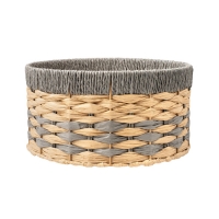 Корзина стеллажная "Колос", Д315 Ш315 В160, бежевый, серый арт.Sun-02 M