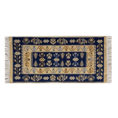 Коврик для в/к DEKOTEX KILIM из 1шт 50х80см UK1378 (синий-бежевый) 1/60