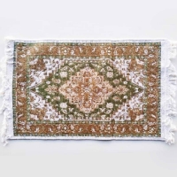 Коврик для в/к KILIM GOLD из 1шт 60х120см 70331 (кремовый-серый) 1/30