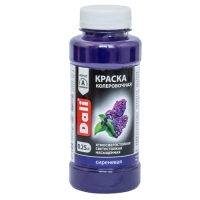 Краска колеровочная СИРЕНЕВЫЙ 0,25 л. "DALI"