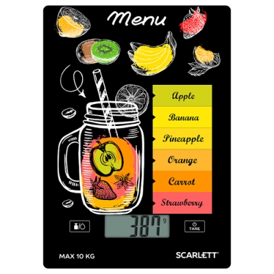 Кухонные весы Scarlett SC-KS57P77 смузи