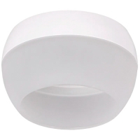 LIGHTING Светильник 4010 накладной потолочный под лампу GX53 белый IEK