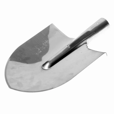 Лопата штыковая 111006 ЛКО остроконечная нержавеющая сталь без черенка S=1,5 г.Павлово