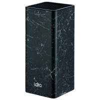 LR05-106 LARA <Black> Подставка для ножей универсальная <квадрат> слоты