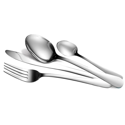 LR10-25/24 Набор столовых приборов LARA «АЛЬФА» 24 предмета, 6 персон, зеркальная полировка