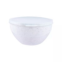 Миска Granite Полимербыт с крышкой 2л белый С69502