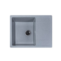 Мойка GranAlliance G-25 (645 х505мм) серая с сифоном