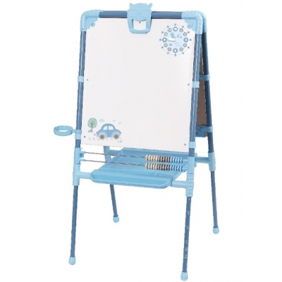 Мольберт Nika растущий двусторонний с счетами голубой (набор в коробке) М2/ГЛ Мольберт Nika растущий двусторонний с счетами голубой (набор в коробке) М2/ГЛ