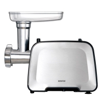 Мясорубка Centek CT-1604 2200 Bт, 2,2 кг/мин, реверс, стальной коннектор, 2 диска, 2 насадки Мясорубка Centek CT-1604 2200 Bт, 2,2 кг/мин, реверс, стальной коннектор, 2 диска, 2 насадки