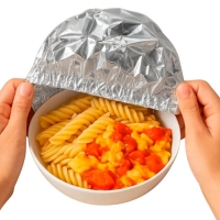 Набор крышек-чехлов для пищевых продуктов фольгированные 10шт. VL80-483 Набор крышек-чехлов для пищевых продуктов фольгированные 10шт. VL80-483