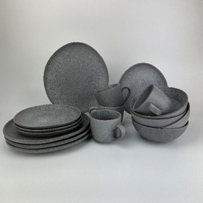 Набор столовый JEWEL Грей 16 предмета (керамика) (ПС00121-06)