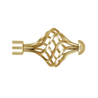 Наконечник LEGRAND Фантазия d25 мм антик золото 1 шт