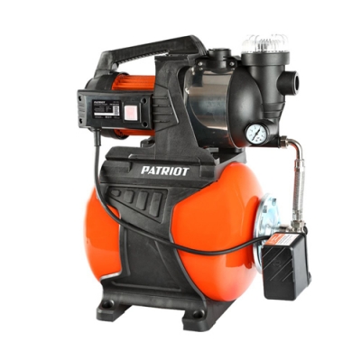 Насосная станция PATRIOT PW 1200-24 ST, насосная часть - пластик / нерж. сталь, мощность: 1200 Вт